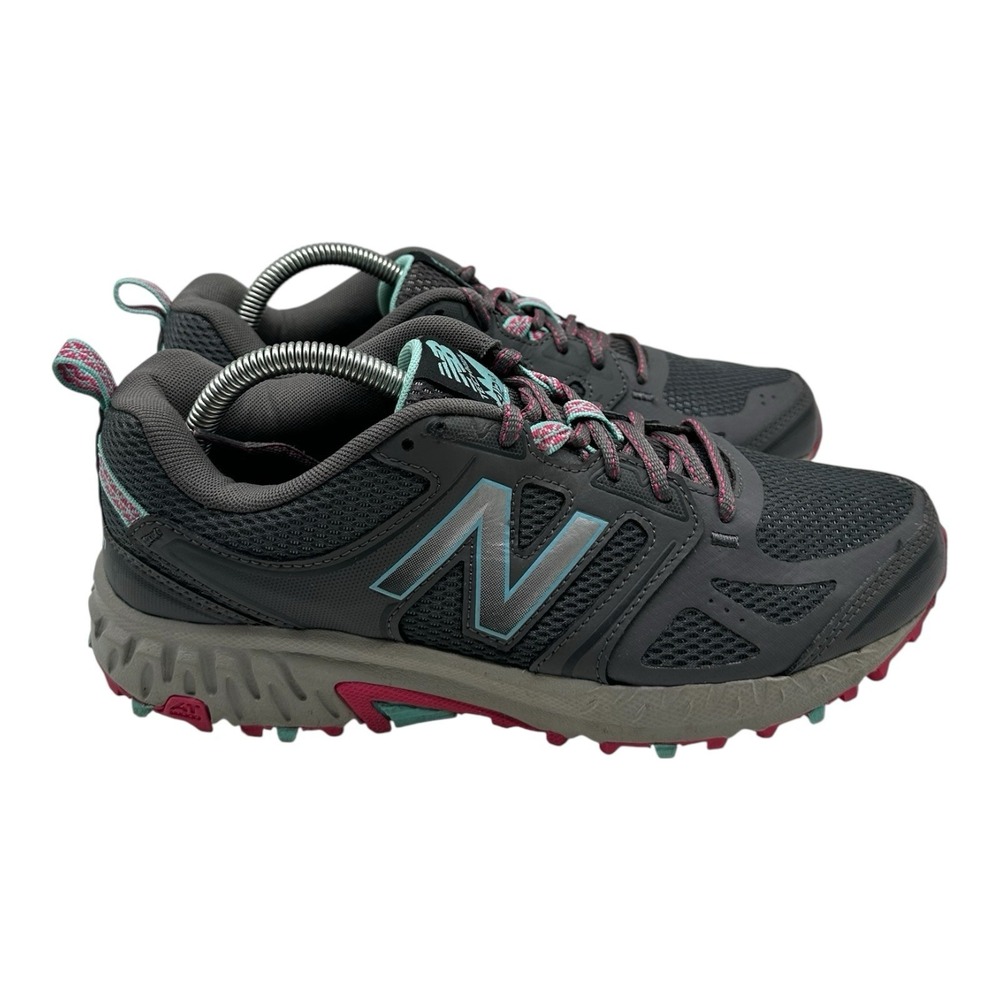 New Balance 412 V3 Trail Running Shoes‎ Womens Sz 9.5 D Grey Sneakers WTE412H3